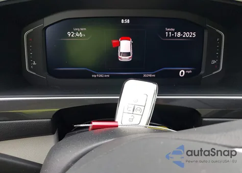 2024 Volkswagen Tiguan 2.0T Sel R-Line z USA, uszkodzony, nr VIN 3VV4B7AX2RM058347